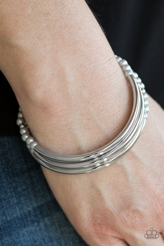 City Pretty - silver - Paparazzi bracelet