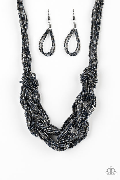 City Catwalk - blue - Paparazzi necklace