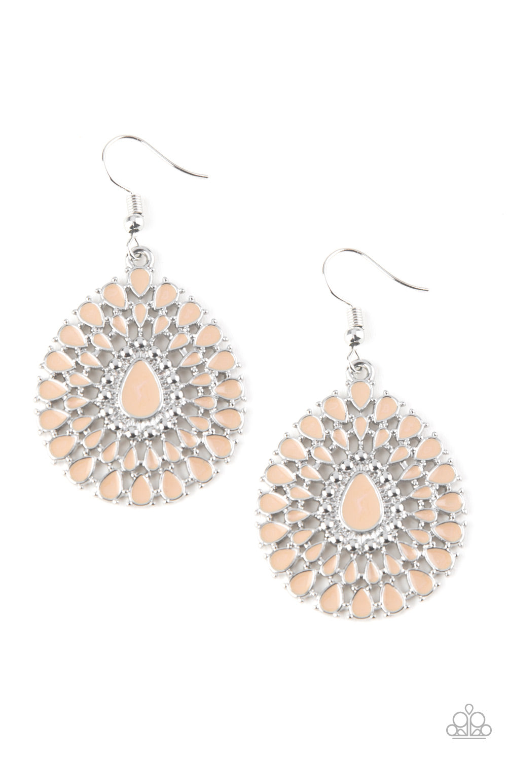 City Chateau - brown - Paparazzi earrings