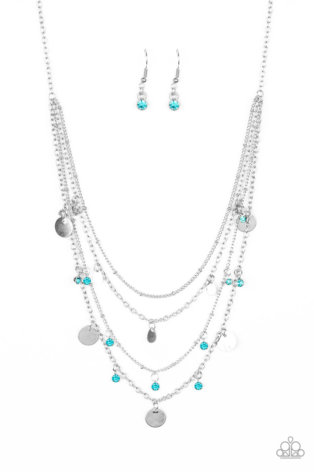 Classic Class Act - blue - Paparazzi necklace