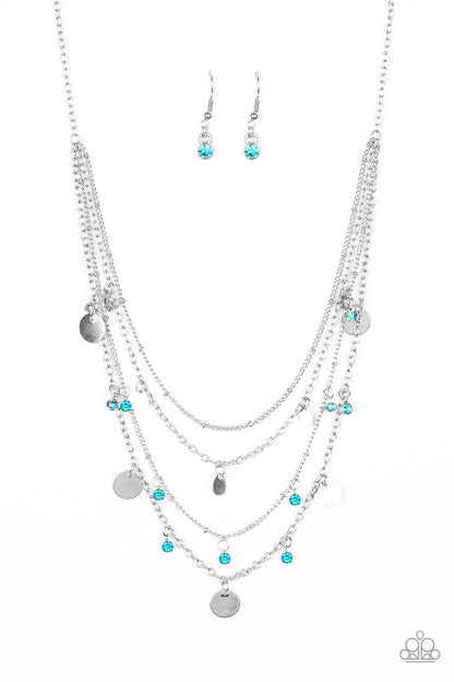 Classic Class Act - blue - Paparazzi necklace