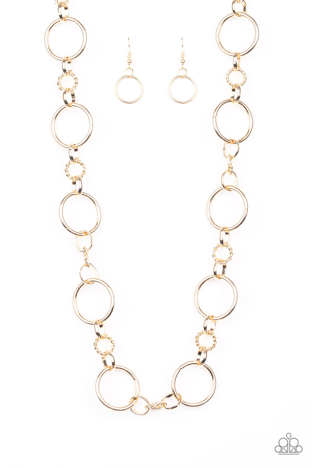 Paparazzi – gold - necklace Classic Combo - JewelryBlingThing