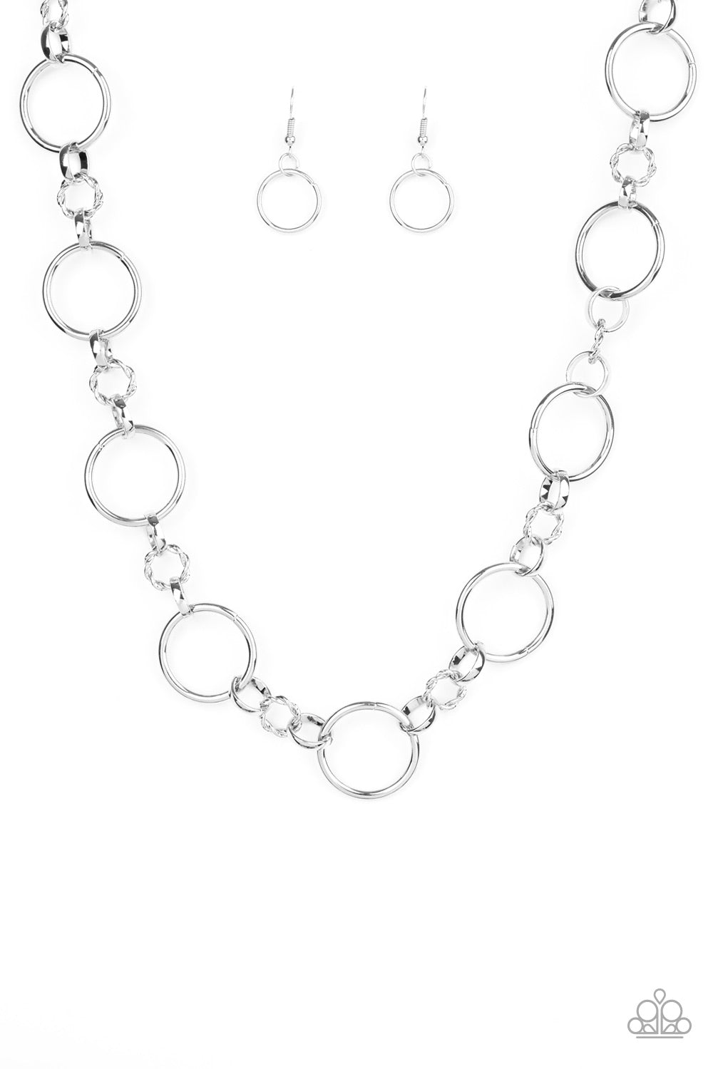 Classic Combo - silver - Paparazzi necklace