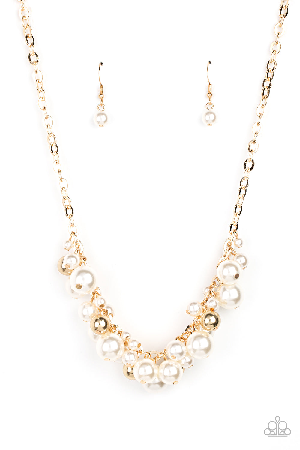 Classical Culture - gold - Paparazzi necklace