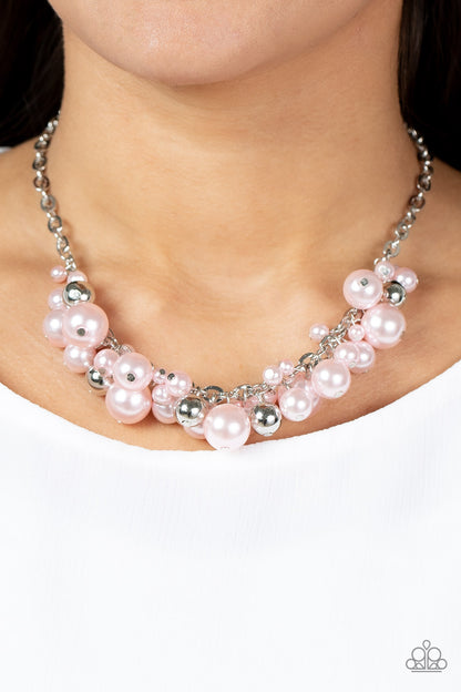 Classical Culture - pink - Paparazzi necklace