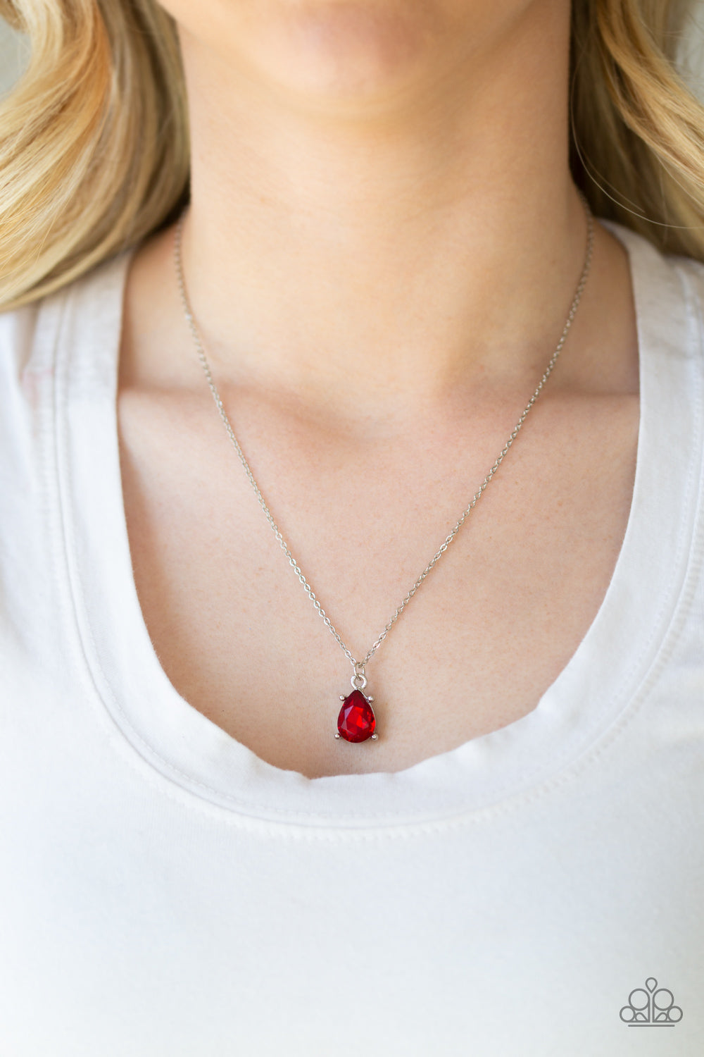 Classy Classicist - red - Paparazzi necklace