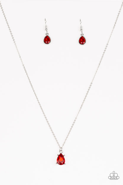Classy Classicist - red - Paparazzi necklace