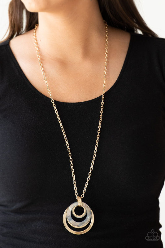 Coast Coasting-gold-Paparazzi necklace