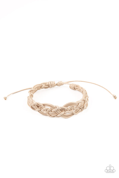 Coastal Diving - white - Paparazzi MENS bracelet