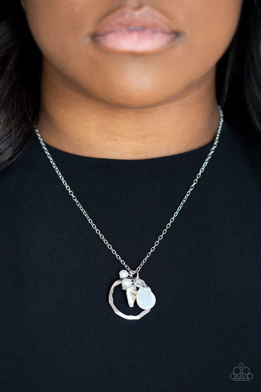 Coastal Couture-silver-Paparazzi necklace