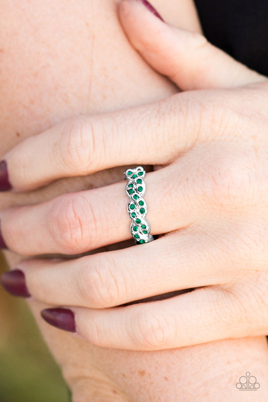 Cold Hard Cash - green - Paparazzi ring