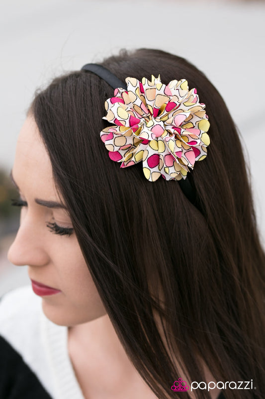 Color Collision - Yellow - Paparazzi headband