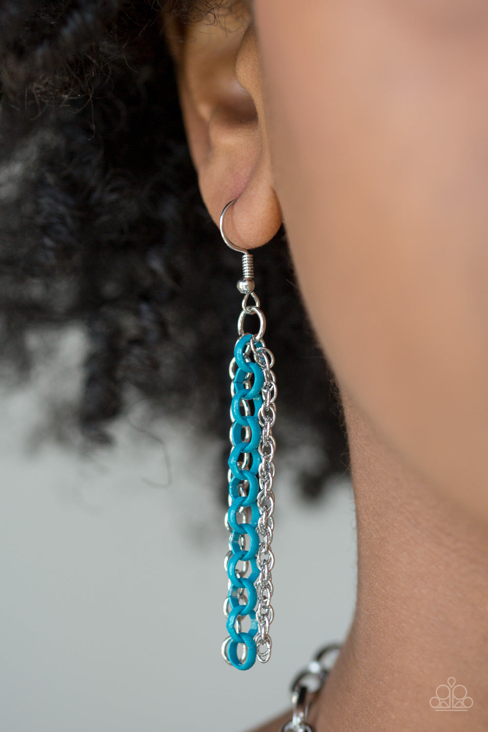 Color Bomb - blue - Paparazzi necklace