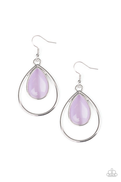 Color Me Cool - purple - Paparazzi earrings