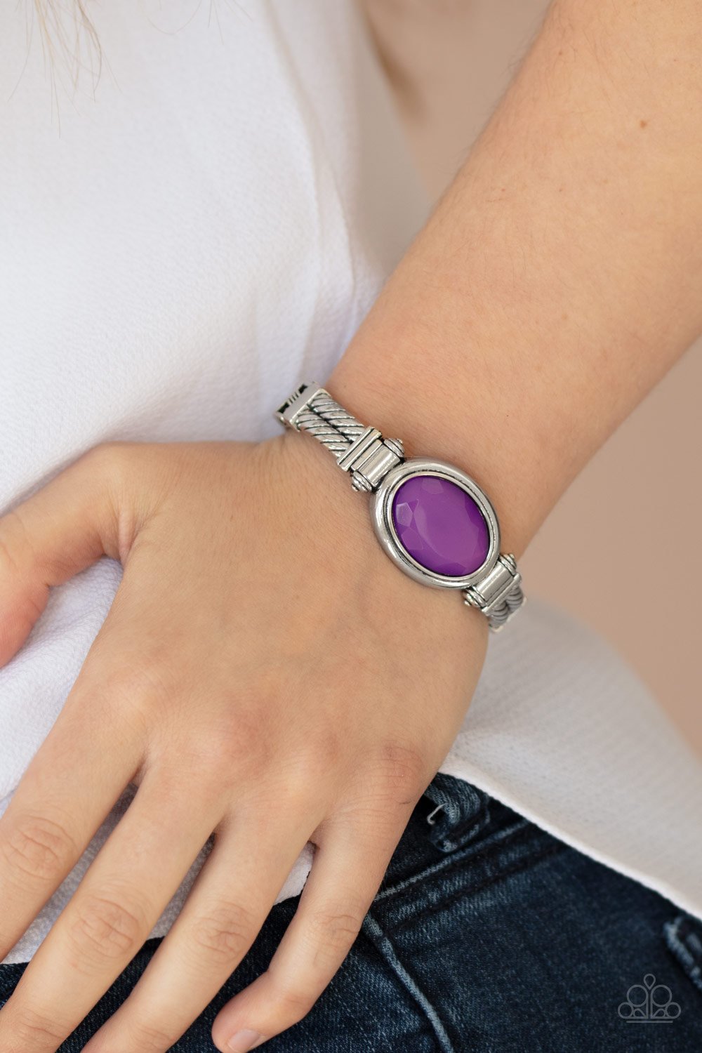 Color Coordinated-purple-Paparazzi bracelet