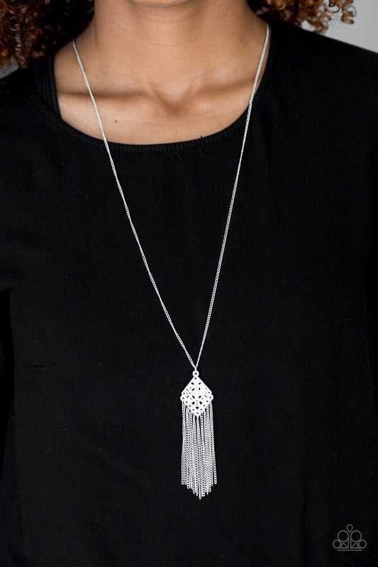 Color Me Capricious - white - Paparazzi necklace