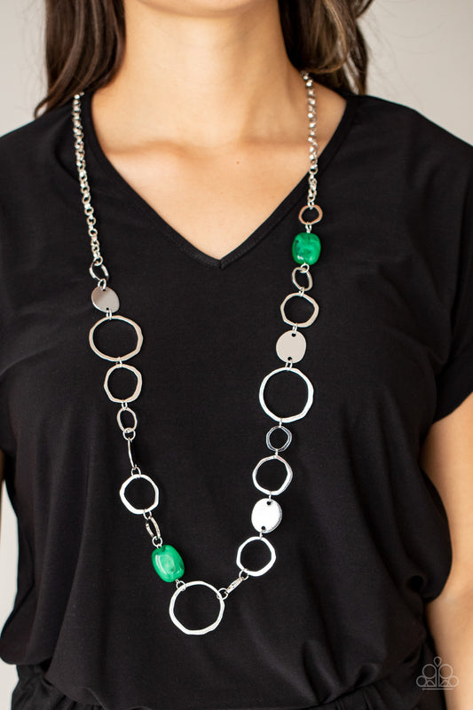 Colorful Combo​ - green - Paparazzi necklace