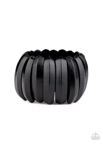 Colorfully Congo - black - Paparazzi bracelet