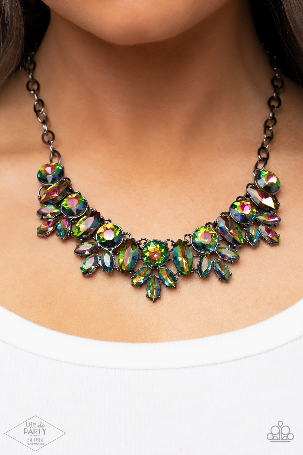 Combustible Charisma - multi - Paparazzi necklace
