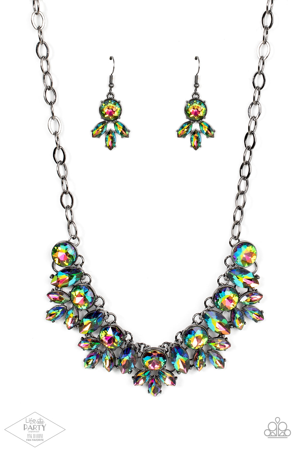 Combustible Charisma - multi - Paparazzi necklace