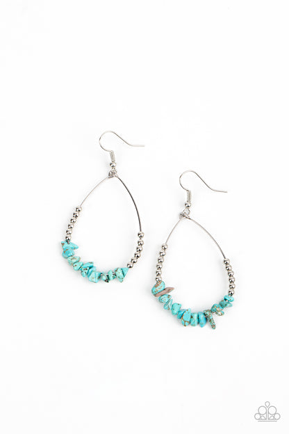 Come Out of Your SHALE - blue - Paparazzi earrings