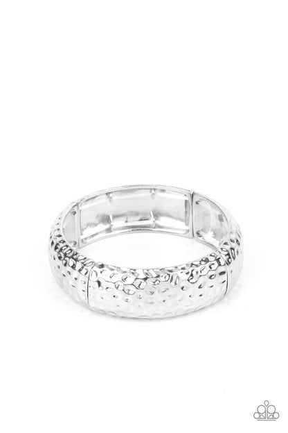 Come Under The Hammer - silver - Paparazzi bracelet