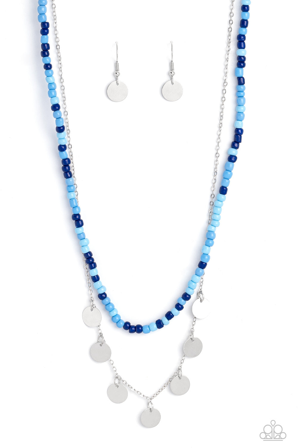 Comet Candy - blue - Paparazzi necklace