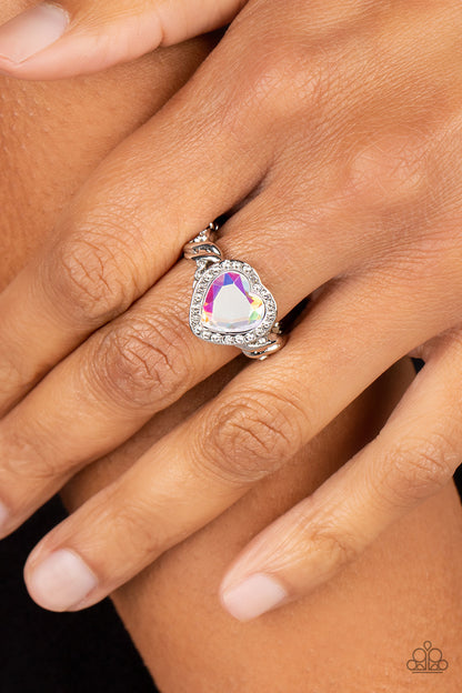 Committed to Cupid - multi - Paparazzi ring