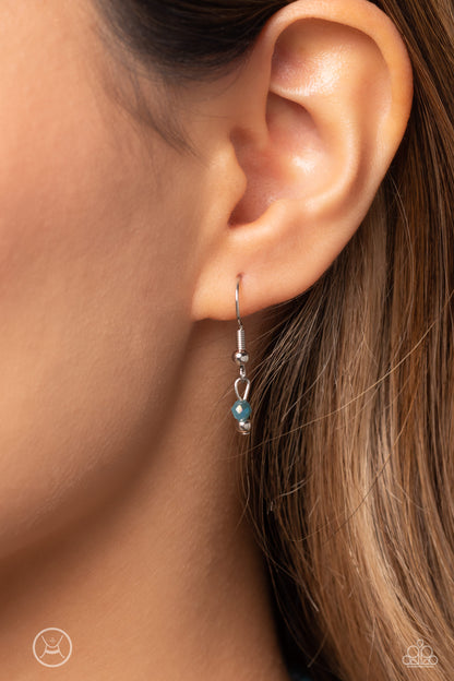 Compacted Cosmos - blue - Paparazzi necklace