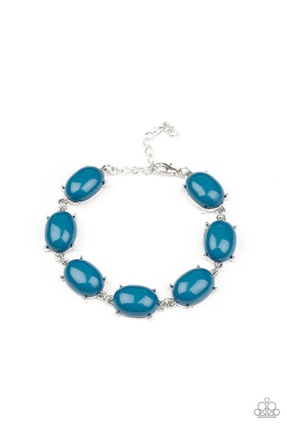 Confidently Colorful - blue - Paparazzi bracelet