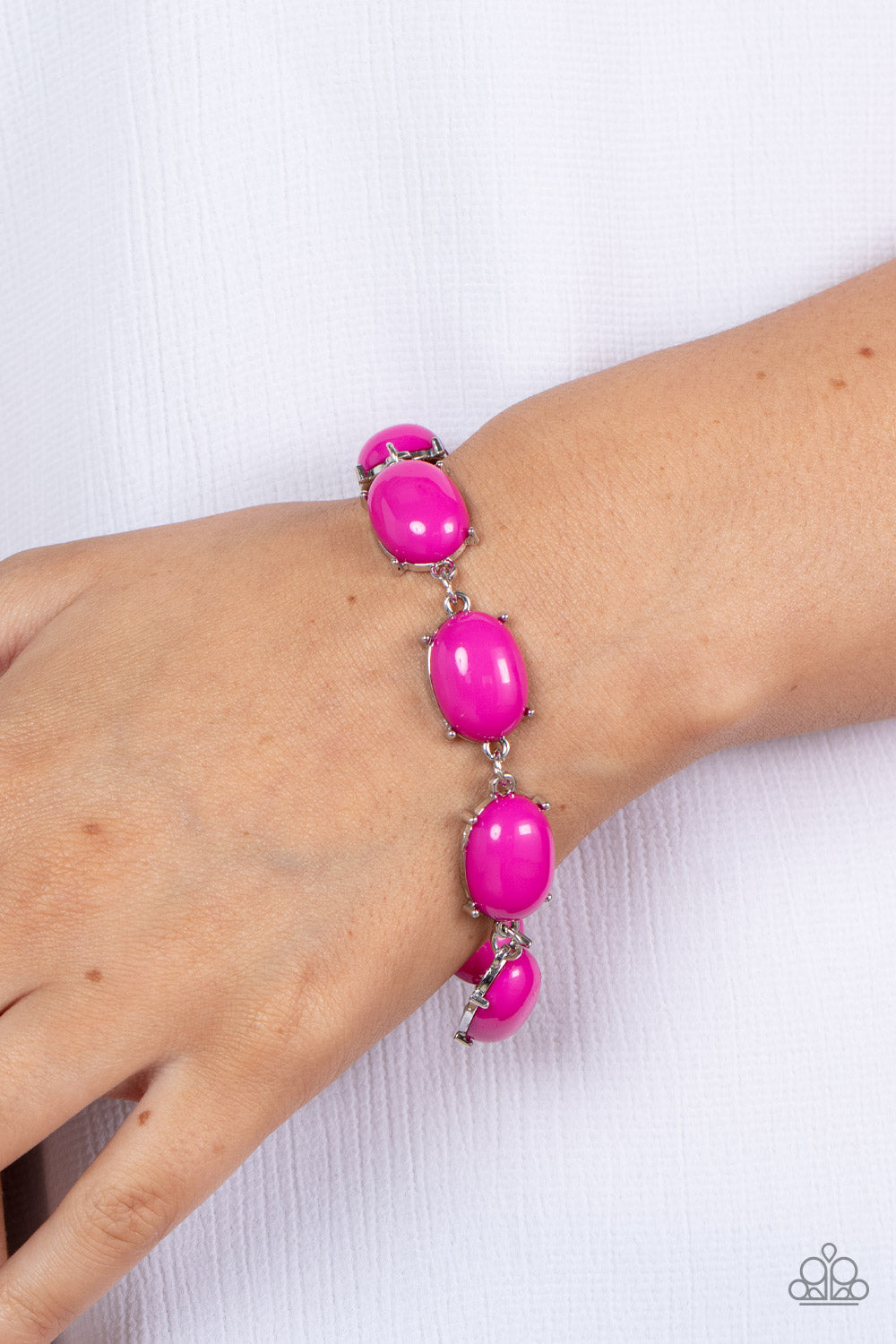 Confidently Colorful - pink - Paparazzi bracelet