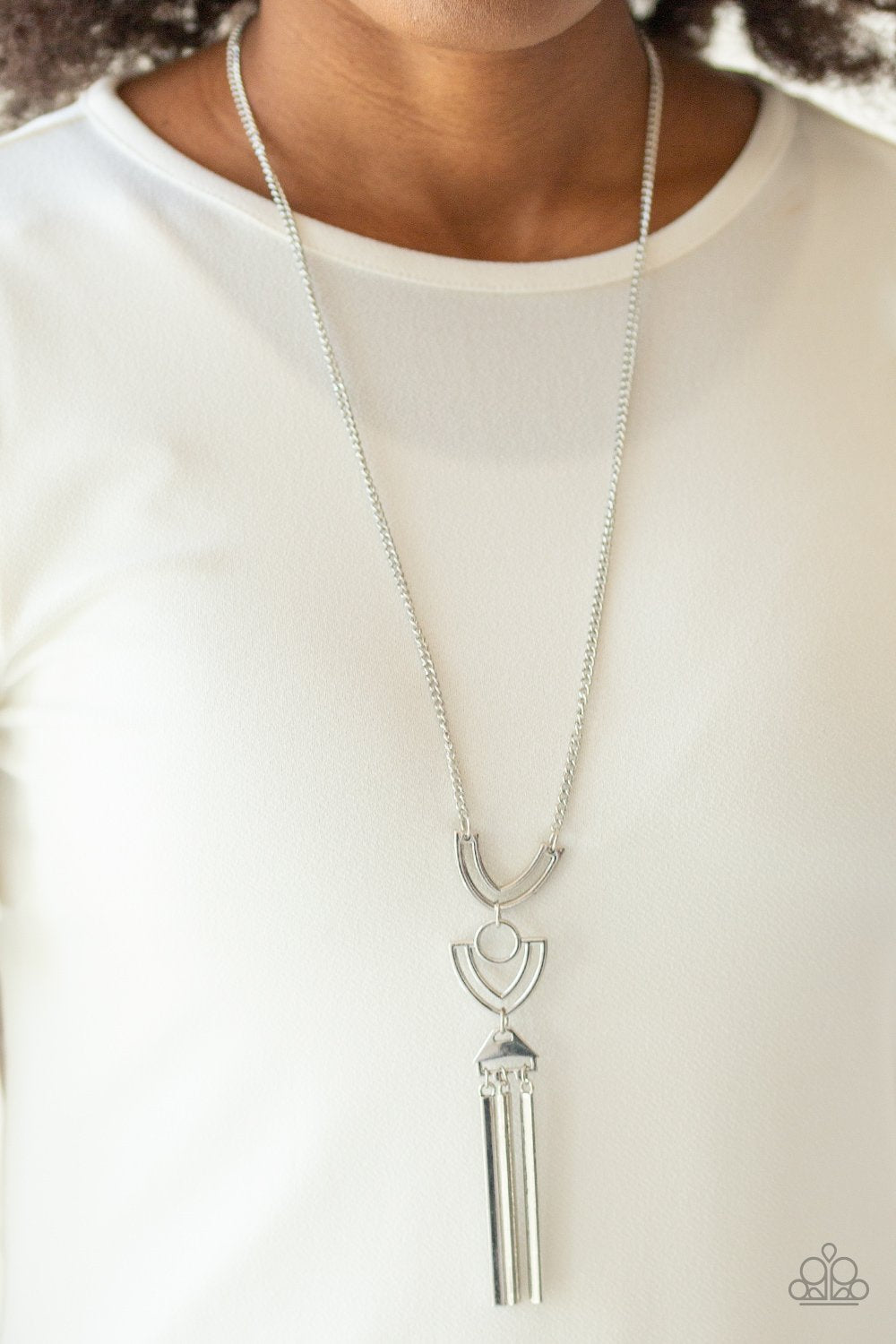 Confidently Cleopatra-silver-Paparazzi necklace