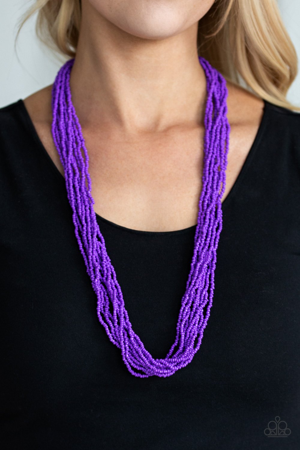 Congo Colada-purple-Paparazzi necklace