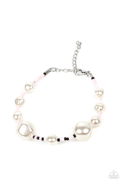 Contemporary Coastline - pink - Paparazzi bracelet