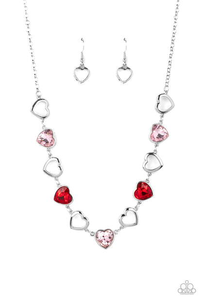 Contemporary Cupid - multi - Paparazzi necklace