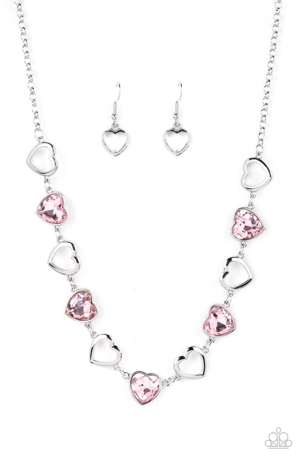 Contemporary Cupid - pink - Paparazzi necklace