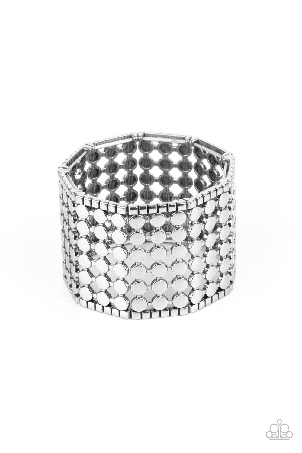Cool and CONNECTED - silver - Paparazzi bracelet