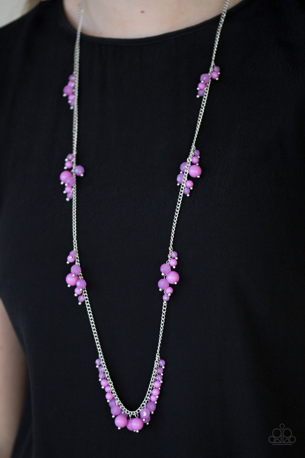 Coral Reefs - purple - Paparazzi necklace