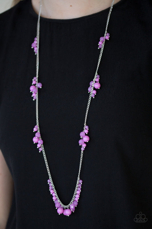 Coral Reefs - purple - Paparazzi necklace