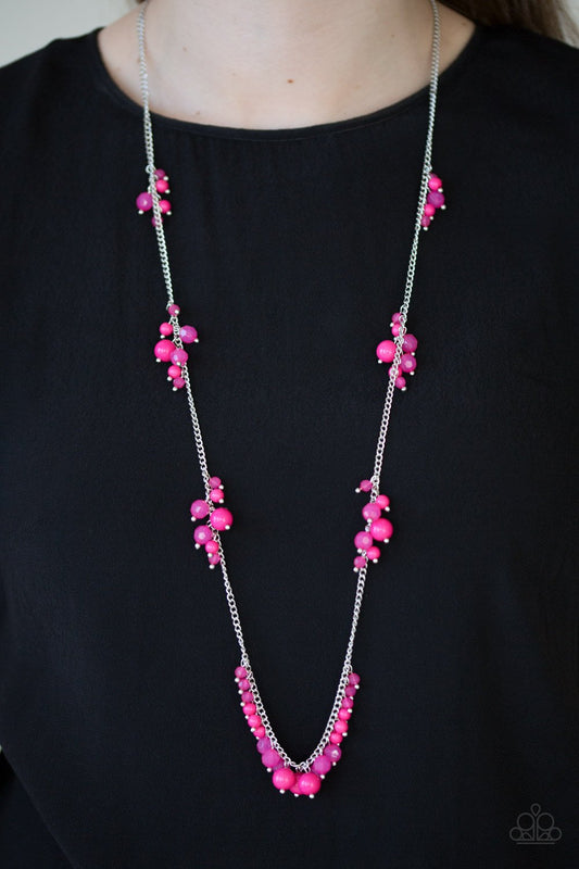 Coral Reefs - pink - Paparazzi necklace