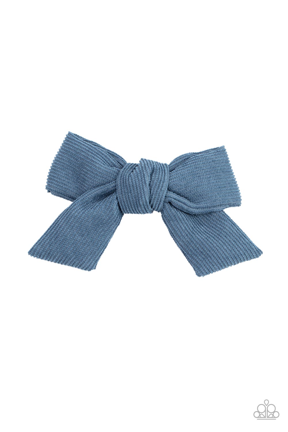 Corduroy Cowgirl - blue - Paparazzi hair clip