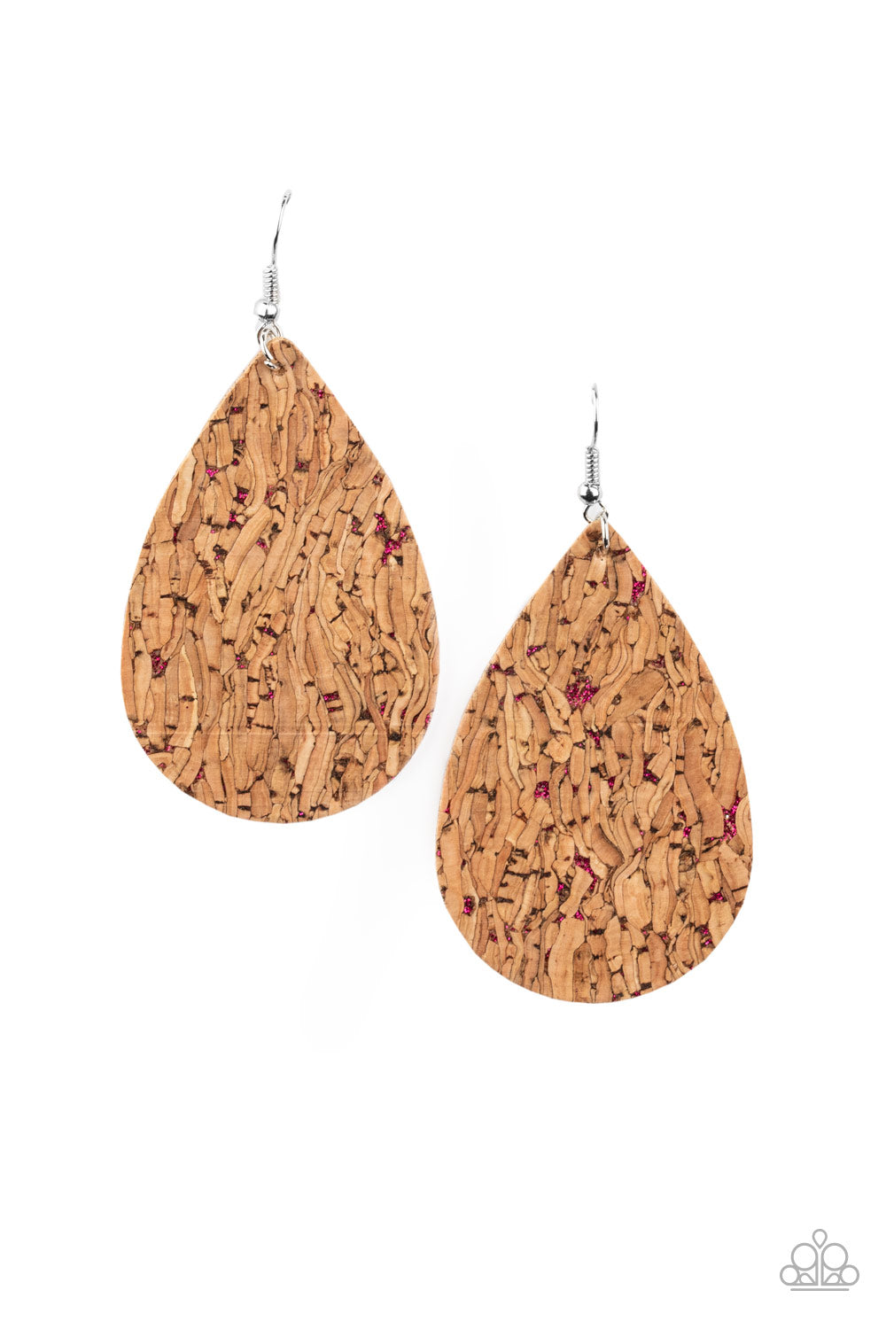 Cork It Over - pink - Paparazzi earrings