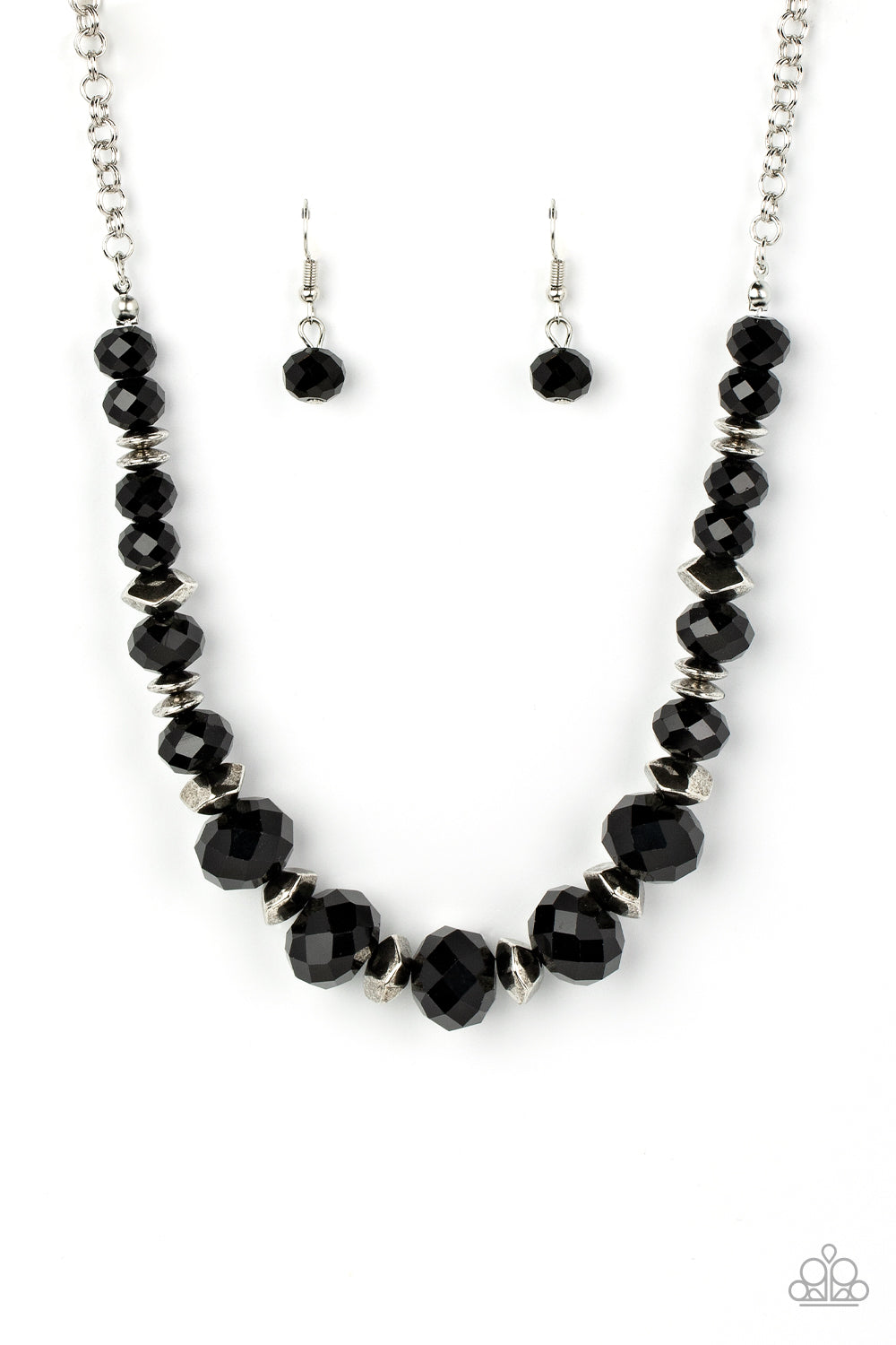 Cosmic Cadence - black - Paparazzi necklace