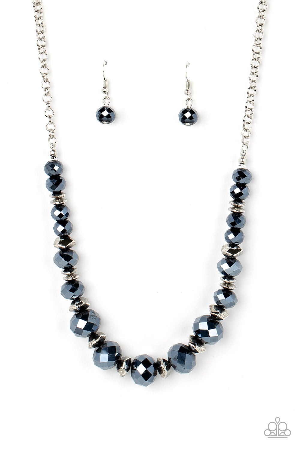 Cosmic Cadence - blue - Paparazzi necklace