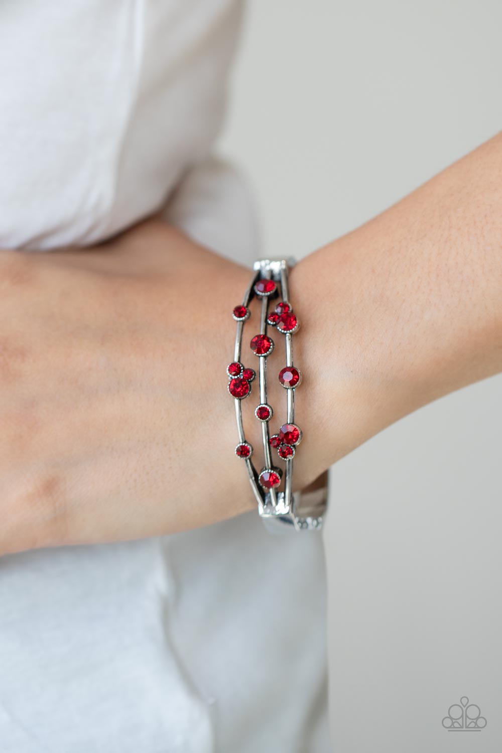 Cosmic Candescence - red - Paparazzi bracelet