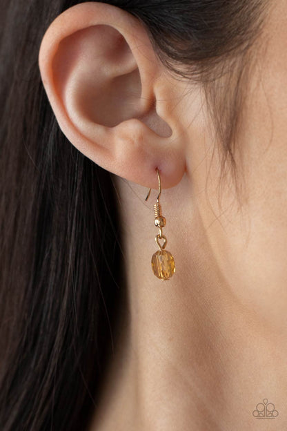 Cosmic Charisma - gold - Paparazzi necklace