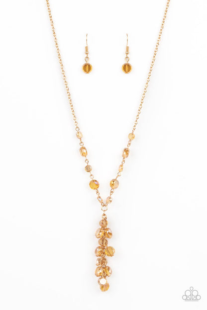 Cosmic Charisma - gold - Paparazzi necklace