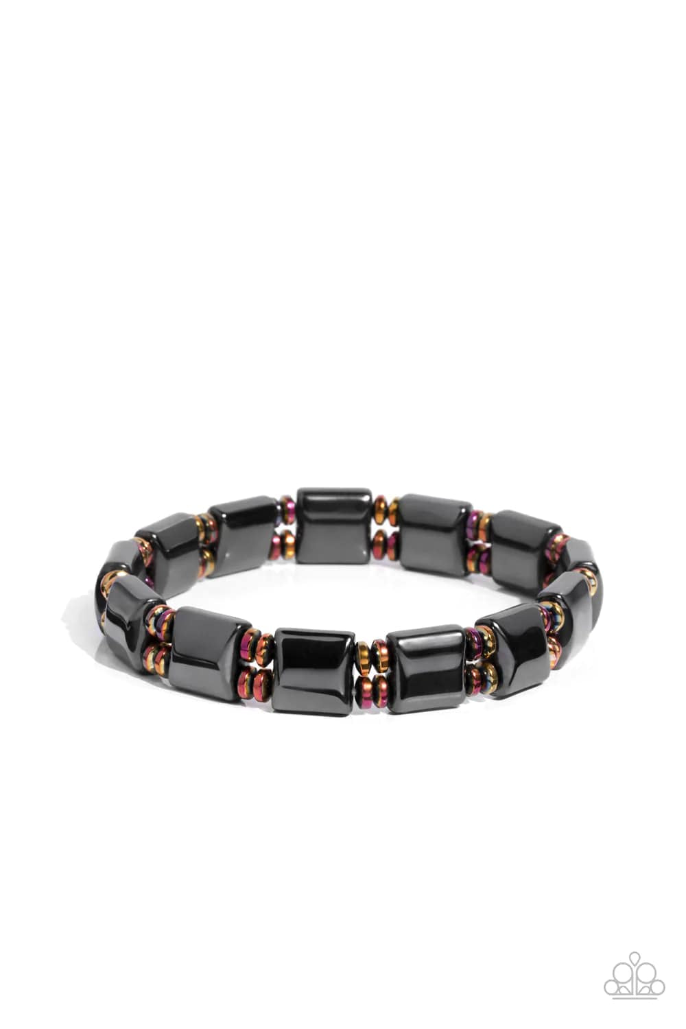 Cosmic Chrome - multi - Paparazzi bracelet
