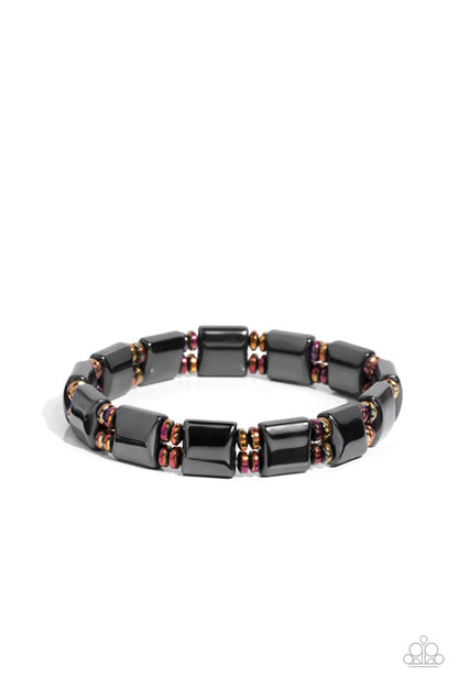 Cosmic Chrome - multi - Paparazzi bracelet