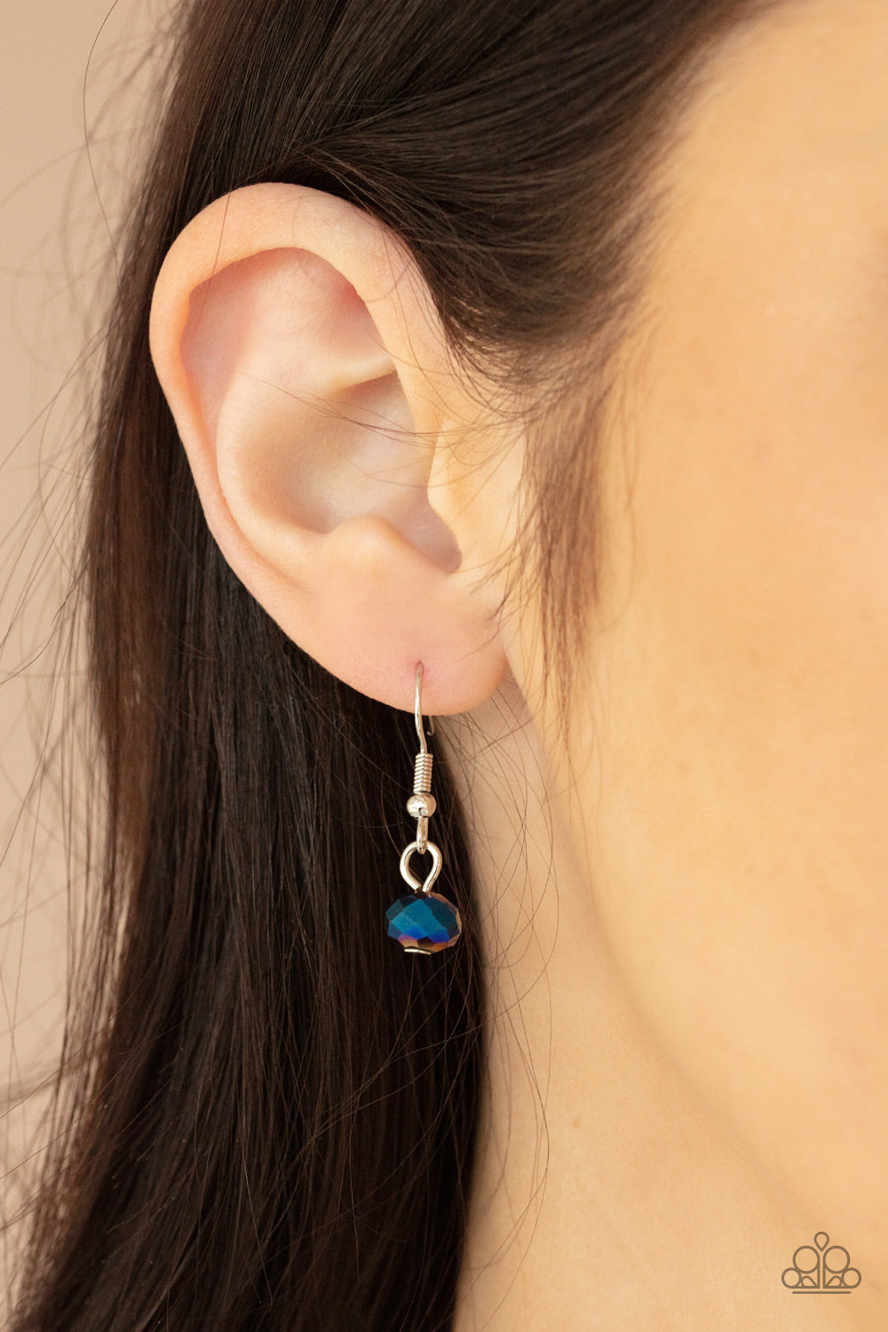 Cosmic Real Estate - blue - Paparazzi necklace